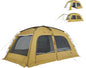 Naturehike Dune Hot Tent with Stove Jack,Double Layer 4 Season Tent,Waterproof 2-3 Person Tents for Camping