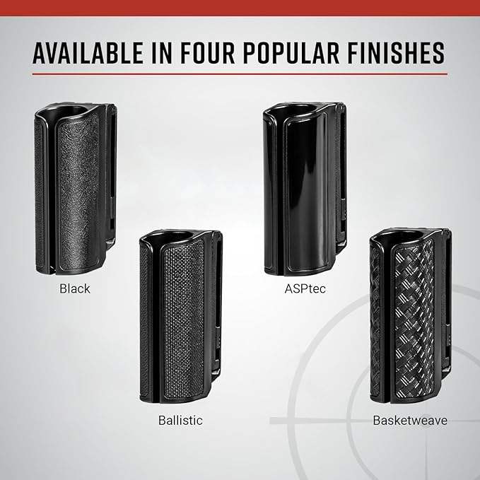 ASP SideBreak Scabbard Baton Holder for ASP F-Series Self-Defense Friction Baton, Holds Expandable Baton for Police, Law Enforcement, Security Guards