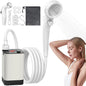 INSMART Portable Camping Shower, Rechargeable Electric Shower Pump,Multiple Spray Modes Head with Handheld Adjustment for Outdoor Hiking, RV Travel, Traveling,Washing,Camp, Pet Cleaning,Car Wash