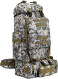 100L Camping Hiking Backpack,Molle military Tactical rucksack backpack,Waterproof Lightweight Hiking Backpack (CityCamo-C)