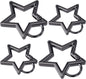 Star Carabiner, Zinc Alloy Heavy Duty Star Shaped Keychain Clip, Carabiner Clip for Camping, Hiking, Fishing