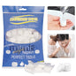 Compressed Towel Tablets - 100pcs Compact, Disposable Towels Coin Tissue - Perfect for Outdoor Activities, Face Wash, Toilet Tissue Paper Replacement - Convenient for Travel, White