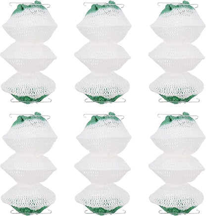 DIVINA VITAE 6Pack Lantern Mantles 3-Layer Gas Lamp Mantles with 2 Install Clip, Propane Lantern Mantles for Outdoor Camping Lights Gas Lantern Kerosene Lantern