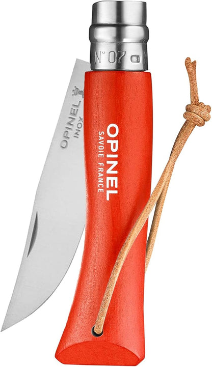 Opinel No.7 Colorama - Stainless Steel Everyday Carry Folding Pocket Knife