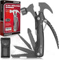 12-in-1 Multitool Hammer, Ideal Camping Companion ，Father's Day Treat, Unique Birthday Gift for Men，Versatile Gift for Him