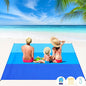 BYDOLL Beach Blanket Waterproof Sandproof 78''×81'' 1-7 Adults Oversized Lightweight Large Picnic Mat Waterproof Sandproof Blanket for Beach
