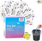20 Packets 12g Poo Gel for Portable Toilet, Camping Toilet Gel Powder for Potty Bags, Super Eco Absorbent Gel, Portable Toilet Gel Packets for Outdoor Recreation Camping Essentials (20 Packets)