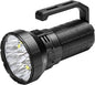 IMALENT MS12 Mini-C Rechargeable Flashlight 65000 Lumens, Tactical Flashlights, Long Range 1036 Meters Super Bright Flash Light with Handle Waterproof Led Flashlight for Emergency (MS12 MINI C)