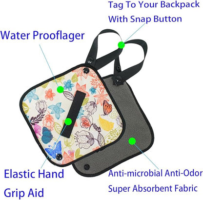 1pcs Pee Cloth for Women Hiking, Reusable Absorbent Wipes, Washable Camping Toilet Paper, Urination Solution Hygienic Urinal Travel. Ecofriendly Camping, Hiking,Device Accessories Outdoor