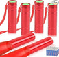 6 Pack Red Light LED Flashlight Mini, Red Flashlight Red Torch for Astronomy, Aviation, Night Observation and Animal Observation