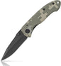 4 Inch Digital Camo Liner Lock Knife - Tactical Pocket Knife for EDC, Camping, and Home Improvement