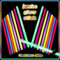 20 Pcs Big Glow Sticks 14 Inch Industrial Grade 8 Colors Glow Sticks Bulk Jumbo Light Stick Emergency Large Glow Sticks glow in the dark for Camping Accessories, Hurricane, Earthquake, Survival Kit