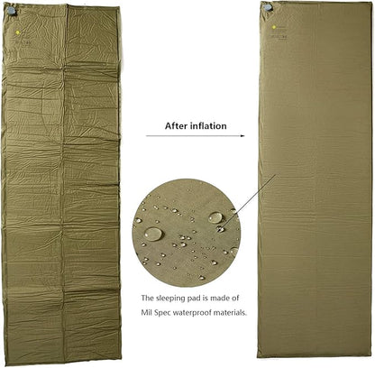 MT Military Army Alice Embedded Air Self-Inflating Camp Mat Olive Drab