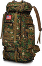100L Hiking Camping Backpack Tactical Backpack for Men and Women Large Survival Hunting Waterproof Backpack Molle Rucksack Military Camping Backpacking Daypack''