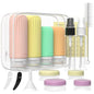 16 Pack Travel Bottles Set, TSA Approved Travel Bottles for Toiletries, BPA Free Leakproof Silicone Travel Size Containers Set for Shampoo Conditioner Lotion Body Wash & Body Wash Accessories
