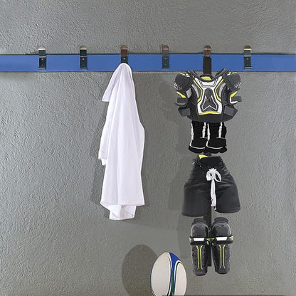 2Pcs Hockey Hanger Portable Hanging Dryig Rack Hockey Gifts for Home and Outdoor Using in Ice Hockey Skating Football Camping Fishing 5 Hooks