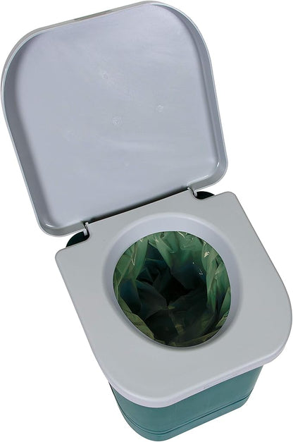 Stansport Disposable Toilet Bags - 3 Pack, Green, 17.7" L x 13.8" W