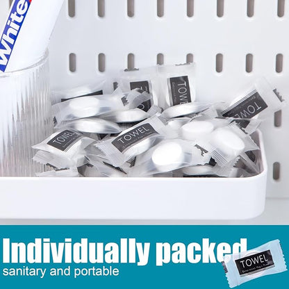 LOVEINUSA Compressed Towels Bulk, 360PCS Mini Disposable Towel Portable Towel Tablets Disposable Travel Towel for Camping Hiking Toilet Paper and Outdoor Activities