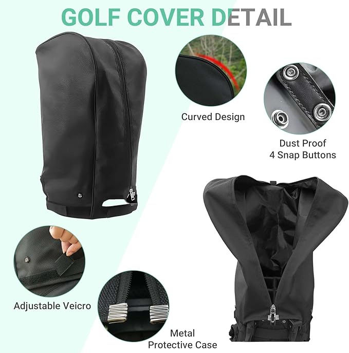 Golf Bag Cover Rain Hood Waterproof, Accessory Gifts for Any Golfer, Beginner to pro, Golf Alliance Partners