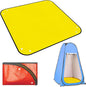 39.5" Camp Shower Tent Bottom Mat, Non Slip Changing Tent Bottom Pad, Removable Outdoor Shower Tent Floor Mat, Portable Pop up Privacy Tent Damp Pad, Prevent Dirtying & Protect Feet, Only Cushion