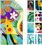 VENTURE 4TH Microfiber Beach Towel: Quick-Dry, Compact, Sand-Free, Absorbent, Sandproof and Lightweight - Perfect for Camping, Beach, and Roadtrips (Turquoise Cockatoo Design | 35x78 inches)