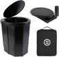 72 HRS Portable Collapsible Toilet for Camping, 15.8" Extra Large Camping Toilets Portable Potty, Lightweight and Sturdy, Camp Toilet (With 12 Toilet Bags)