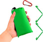 Waterproof Camping Tarp, Ultralight Tent Footprint Backpacking Tarp for Camping, Hiking and Outdoor Activities (Green)
