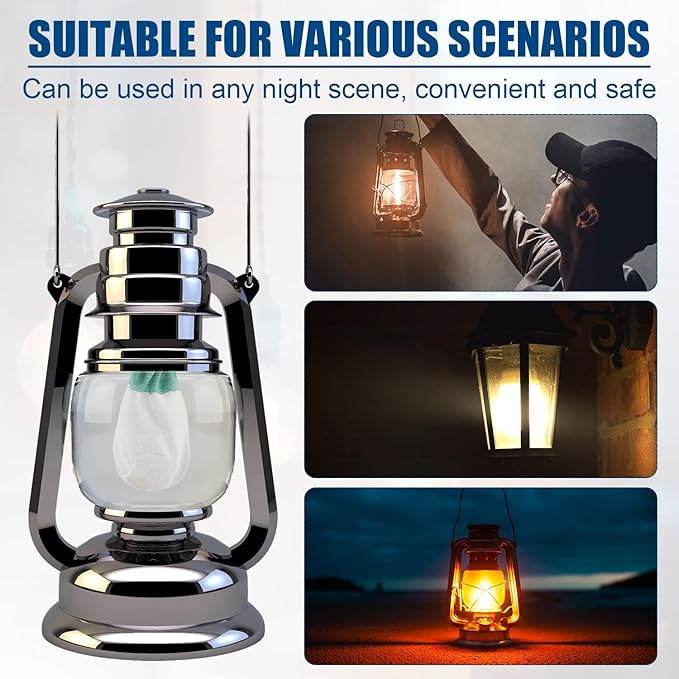 30pcs Propane Lantern Mantles, U-Shape Gas Lantern Covers Shape Replacement Mantles for Outdoor Camping Hiking Fishing Gas Lamp