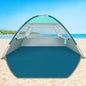 COMMOUDS Beach Tent Sun Shade for 3/4-5/6-7/8-10 Person, UPF 50+ Beach Sun Shelter Canopy Tent, Lightweight, Easy Set Up and Carry