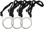 3 Pcs Hand Pocket Chainsaw Stainless Steel Emergency Saw Kit Mini Survival Wire Saw with Rope Handle for Cutting Hunting Hiking Backpacking Gear(Black)