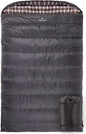 Teton Mammoth Queen Size Double Sleeping Bag- A Warm Bag The Whole Family can Enjoy – Great for Camping, Hunting and Base Camp. Compression Sack Included