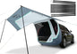 SUV Tailgate Tent with Three Sides Awning Shade & Transmittance Mosquito Net, Hatchback Camping Sunproof Car Tent, Universal SUV Windproof Car Camping Gear Tent Outdoor Travel.
