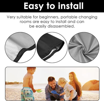 Boats Privacy Curtain Boat Changing Room Portable Privacy Tent for Boats with Storage Bag, Boat Changing Room Easy to Install Hanging Privacy Partition for Pontoon Boats 39.37 x 39.37 x 78.7 Inches