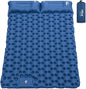 HiiPeak Sleeping Pad - Ultralight Inflatable Sleeping Mat with Built-in Foot Pump, Durable Compact Waterproof Camping Air Mattress for Camping, Backpacking, Hiking, Tent Trap Traveling