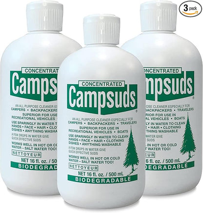 Outdoor Soap - Environmentally Conscious Camping Soap - Hiking & Camping Supplies - Camp Soap, Backpacking Soap, Travel Soap - Must Have Camp Wash Soap for Camping