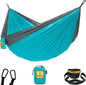 Wise Owl Outfitters Hammock for Camping Hammocks Gear for The Outdoors Backpacking Survival or Travel - Portable Lightweight Parachute Nylon - Up to 500lbs