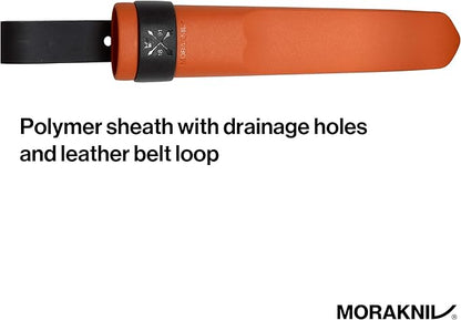 Morakniv Kansbol Fixed Blade Knife with Sandvik Stainless Steel Blade