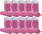 10 Pack Cooling Towels Bulk Microfiber Ice Towel Quick Dry Breathable Chilly Sweat Towel Stay Cool Towel for Neck Face Yoga Gym Workout Running Pilates Beach with Carabin Bag, 40x12'', Pink