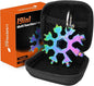 19 in 1 Snowflake Multitool Keychain Multi Tool, Snowflake Multi-Tool Key Chain Multitool Snowflake Wrench Screwdriver Tools Gadgets Gifts For Men