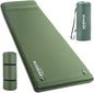 Elegear Self Inflating Sleeping Pad, 3.15" Ultra-Thick Memory Foam Camping Pad with Pillow Fast Inflating in 20s Insulated Camping Mattress Pad 4-Season Camp Sleeping Mat for Camp/Travel/Car/Tent