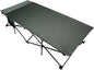 REDCAMP 39.4" W Extra Large Camping Cot for Adults 500lbs, Oversized Tall Sleeping Cots Heavy Duty, XXL Cots Portable for Outdoor Indoor Office, Dark Grey