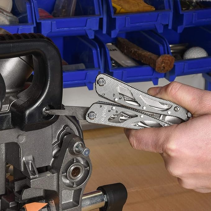 14-in-1 Folding Utility Multi-Tool, Dark Grey