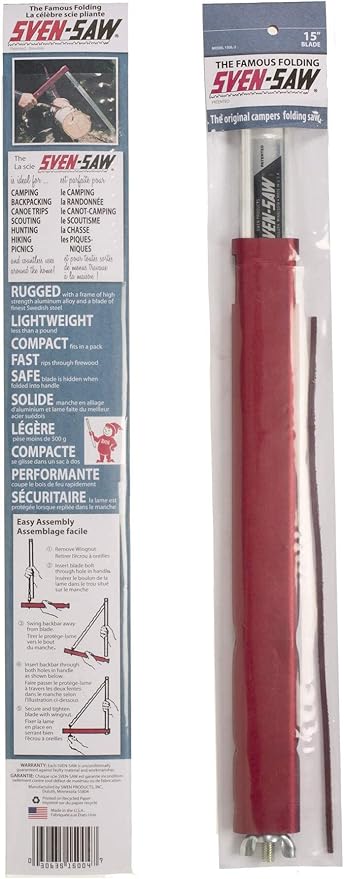 60th Anniversary Engraved 15" Folding Saw