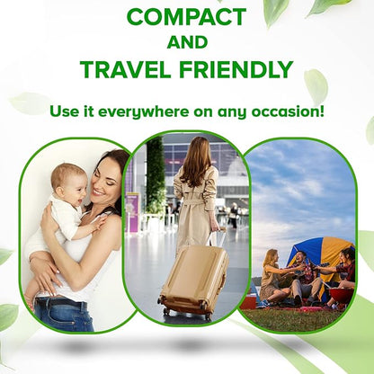 Compressed Towels Toilet Paper Tablets - Portable Compact Disposable Face Towel Wipes - Mini Coin Washcloth Tissues For Travel Camping Or Hiking + Reusable Water Tissue Dispenser (Daily Use 100)