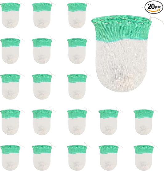20 Pcs Propane Lanterns Mantles Gas Lamp Mantles Gas Lantern Mantles Propane Lantern Covers Mantles U-Shape Gas Lamp Mantles for Outdoor Camping Lantern
