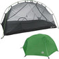 Hyke & Byke Zion Hiking & Backpacking Tent - 3 Season Ultralight, Waterproof Tent for Camping w/Rain Fly and Footprint - 1 Person - Orange