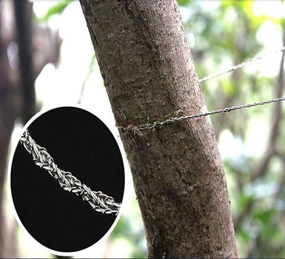 2 Pairs Survival Saw Wire Saws Universal Saw Camping Saw, Commando Wire Saw Bulk,Ideal for Survival Kits