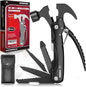 12-in-1 Multitool Hammer for Camping & Survival, Perfect Stocking Stuffer & Father's Day Surprise，Ultimate Male Gift Set