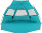 Alvantor Beach Tent Beach Umbrella Outdoor Sun Shelter Cabana Automatic Pop Up UPF 50+ Sun Shade Portable Camping Hiking Canopy Easy Setup Windproof Randomly Send Old or New Model