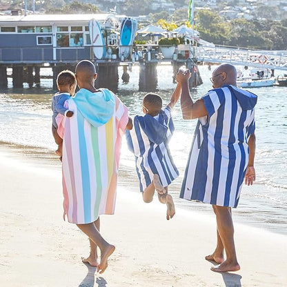 Dock & Bay Adult Poncho - Hooded Towel with Deep Pockets, Changing Robe - Quick Dry - Compact, Lightweight - Includes Bag